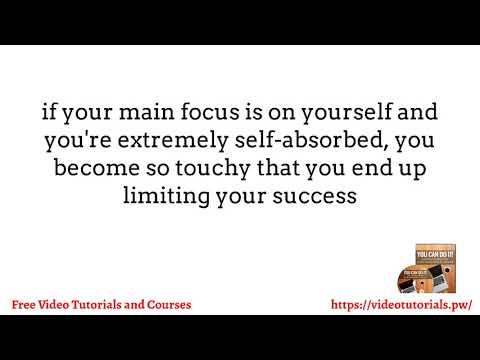 Video 4 Use daily rituals to fine tune and archive your goals